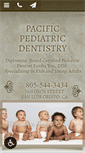 Mobile Screenshot of pacificpediatricdentistry.com